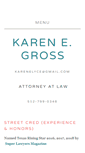 Mobile Screenshot of karenegross.com